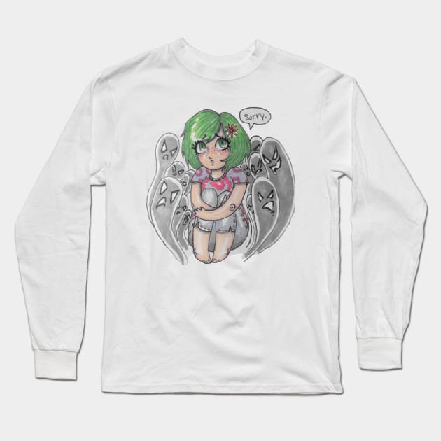 Sorry Long Sleeve T-Shirt by cheru